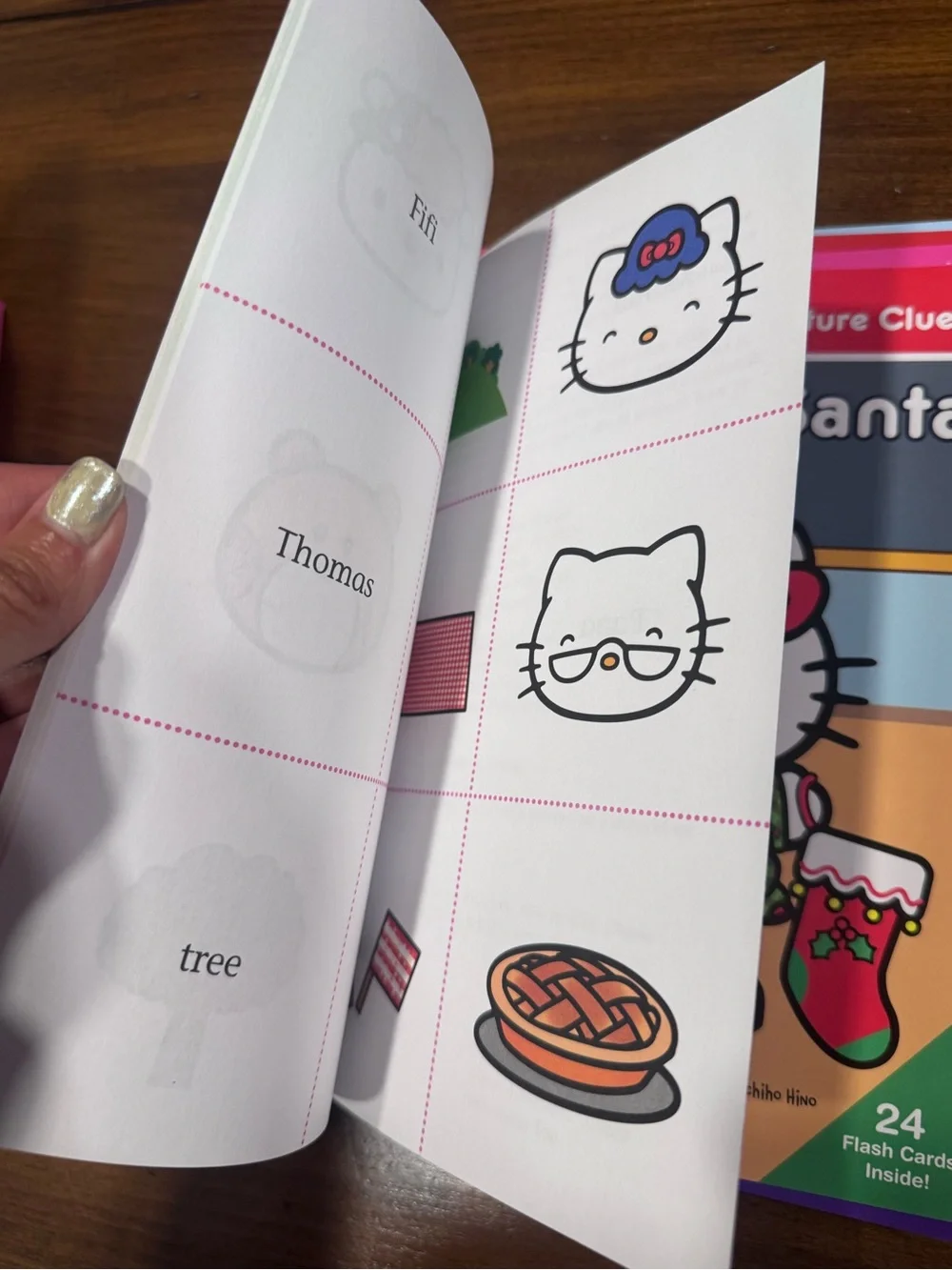NEW Hello Kitty Tin Lunch Box & 8 Early Reader Picture Clues Books Boxed Set